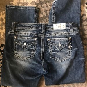 Miss Me Easy Fit Mid-rise Easy Boot Jeans